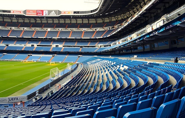 Trybuny stadionu Santiago Bernabéu