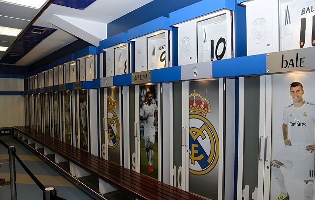 Szatnia klubu piłkarskiego Real Madryt